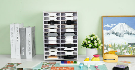100 Crafters Reviewed: Is This 48-Slot Ink Pad Spinning Holder Worth Buying?