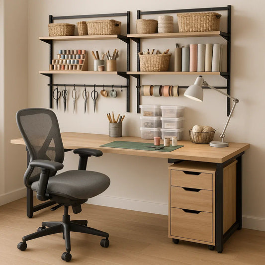 🎨 How to Design an Ergonomic Craft Workspace