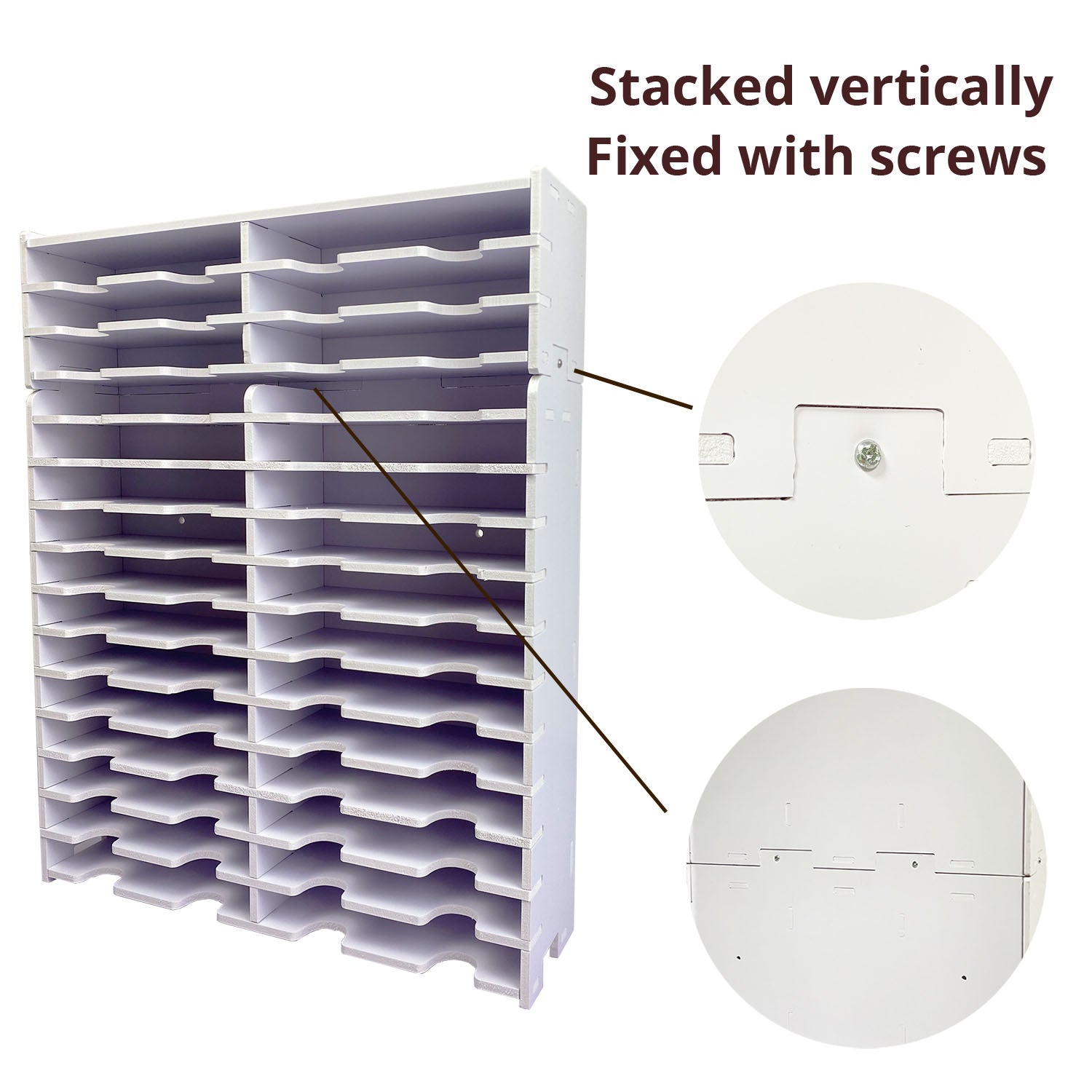 24 Slots Distress Ink Pad Rack - Sanfurney