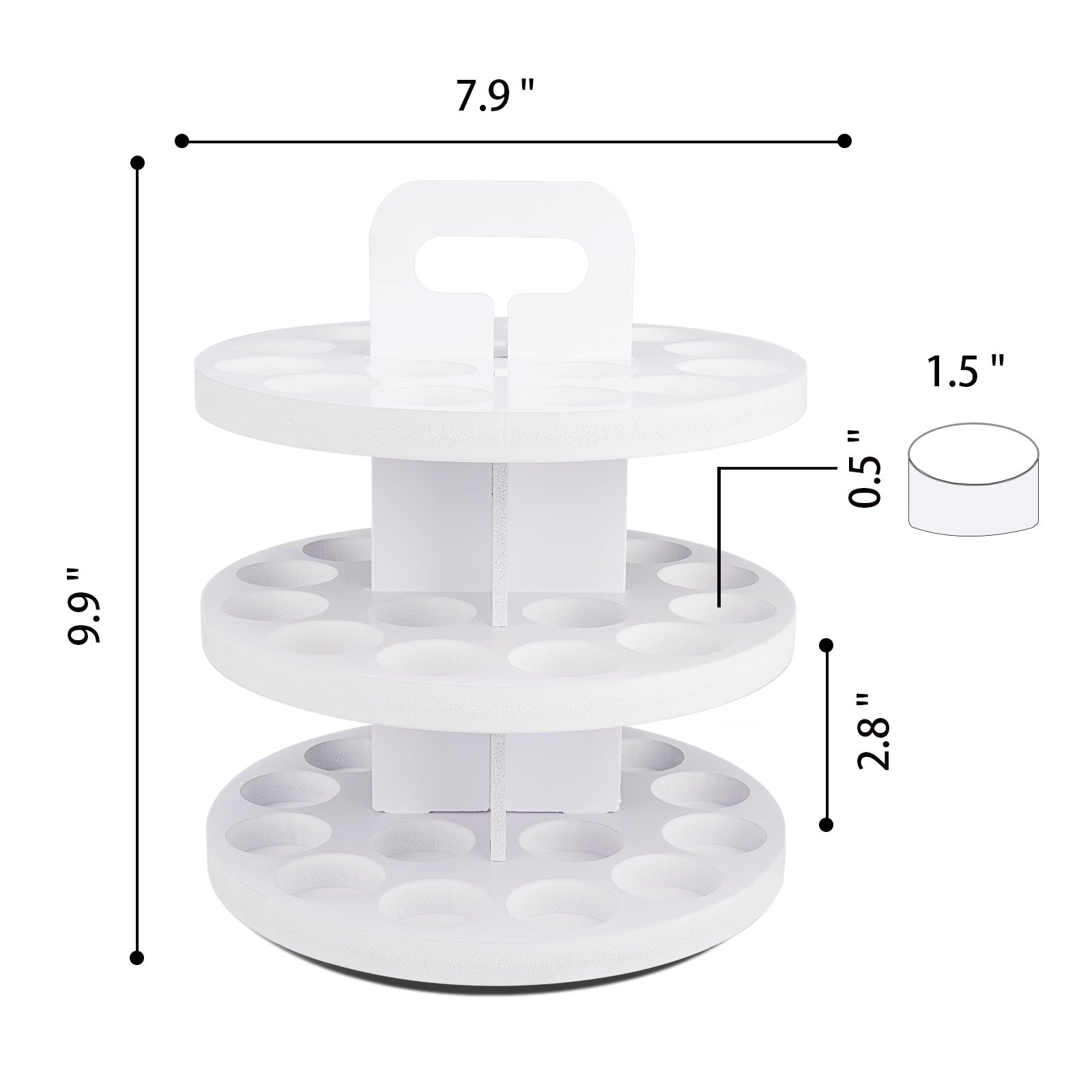 48 Holes(for IKEA Kallax)