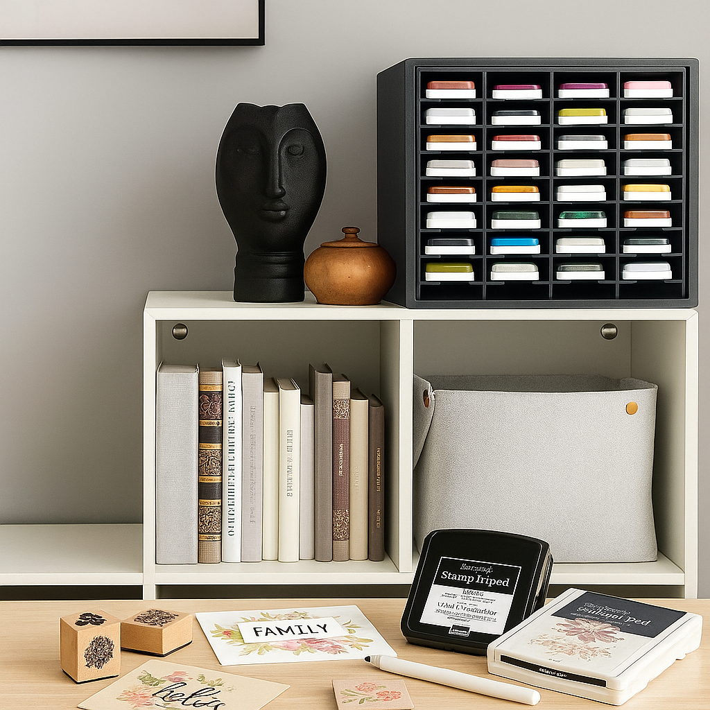 48‑Slot Spinning Ink Pad Holder Review: The Ultimate Organizer for Cra ...