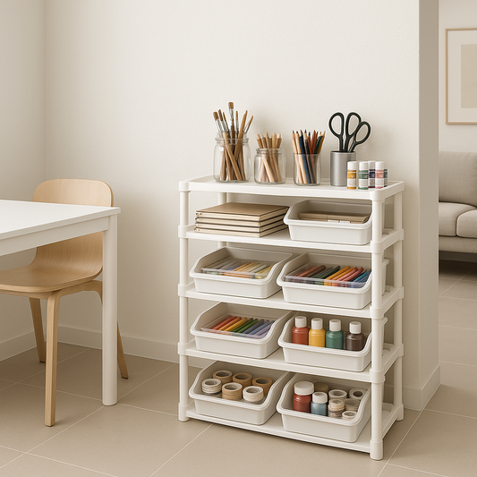 7 DIY Storage Rack Assembly Tips for Art Supplies