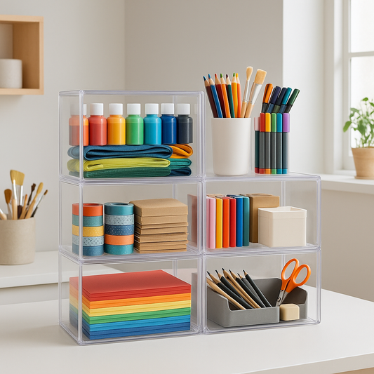Modular Craft Storage Systems for Growing Collections