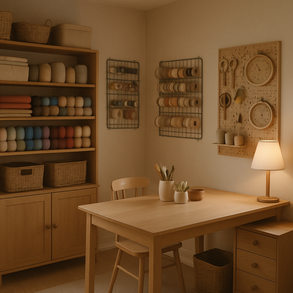 🧠 The Psychology of a Clutter-Free Craft Room