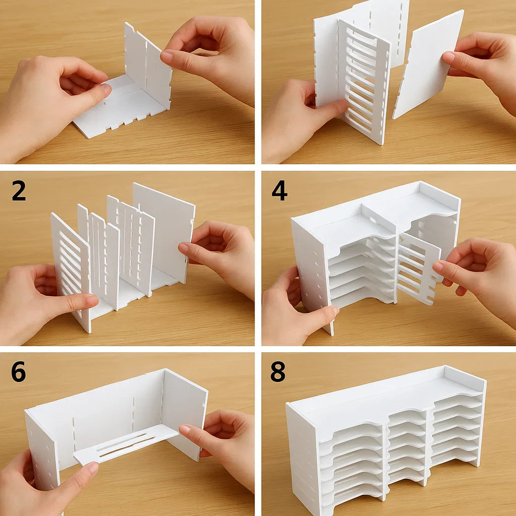 DIY Guide to Assembling Sanfurney Storage Racks