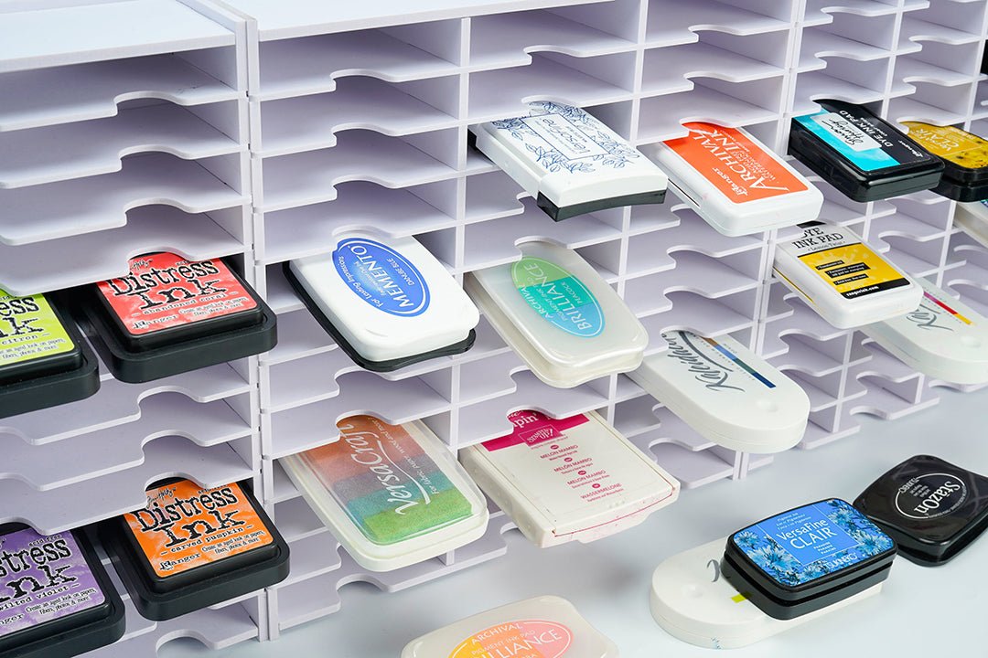 How to Choose the Best Ink Pad Rack for Your Craft Space - Sanfurney