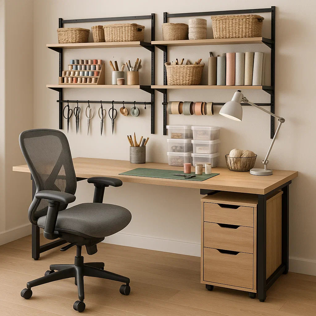 🎨 How to Design an Ergonomic Craft Workspace