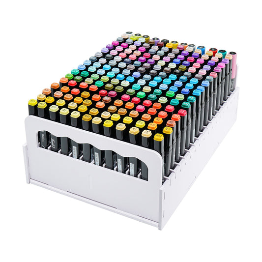 204 Slots Art Marker Pens Organizer, Compatible with IKEA Cart