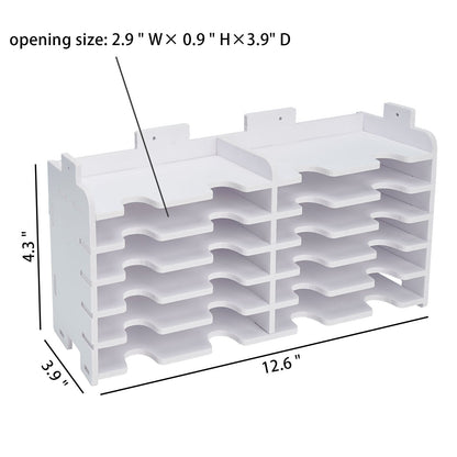 12 Slots Distress Ink Pad Rack - Sanfurney