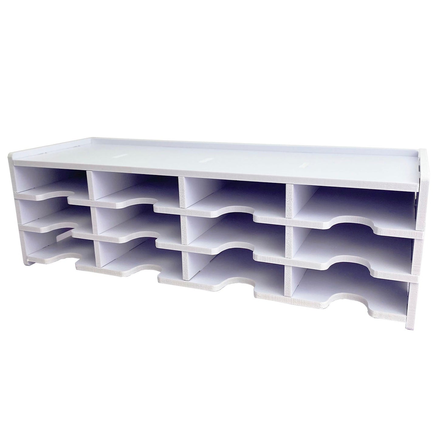 12 Slots Slim Ink Pad Top Rack - Sanfurney