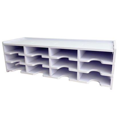 12 Slots Slim Ink Pad Top Rack - Sanfurney