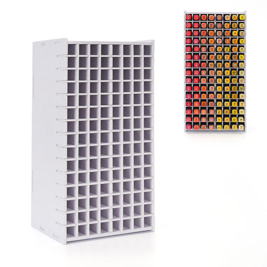 120 Slots Art Marker Storage Rack - Sanfurney