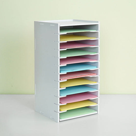 6" x 6" Origami Paper Organizer