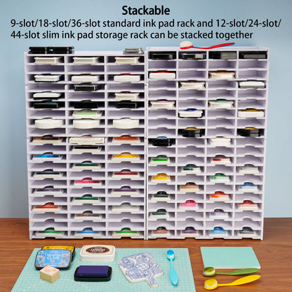 18 Slots Standard Ink Pad Rack - Sanfurney