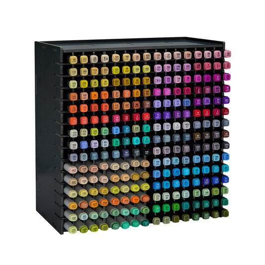 240 Slots Art Marker Storage Rack Black