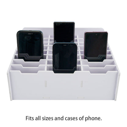 24 Slots Cell Phone Storage Box - Sanfurney