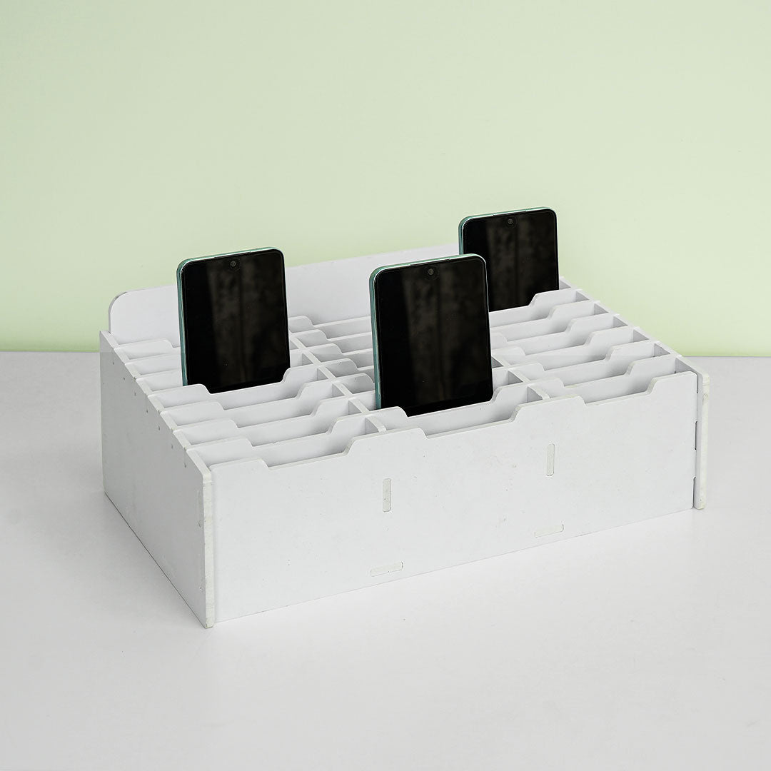 24 Slots Cell Phone Storage Box - Sanfurney