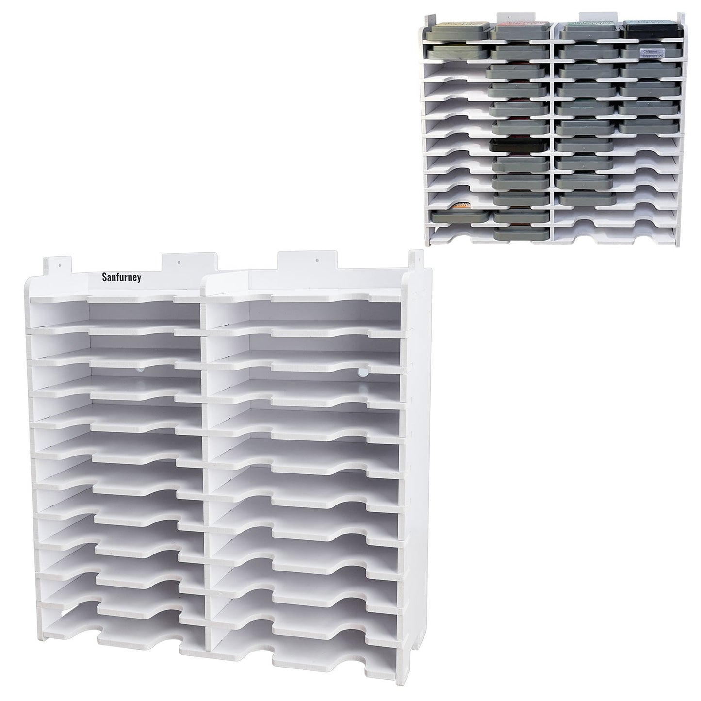 24 Slots Distress Ink Pad Rack - Sanfurney