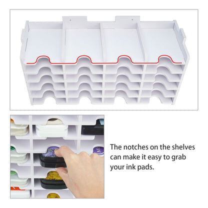 24 Slots Slim Ink Pad Rack - Sanfurney