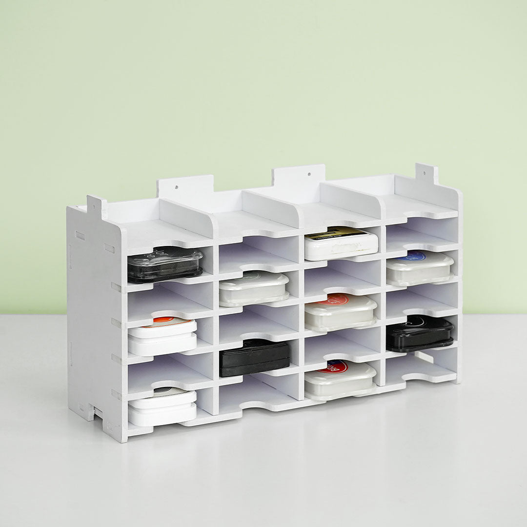 24 Slots Slim Ink Pad Rack - Sanfurney