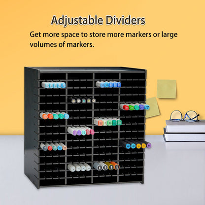 240 Slots Art Marker Storage Rack - Sanfurney