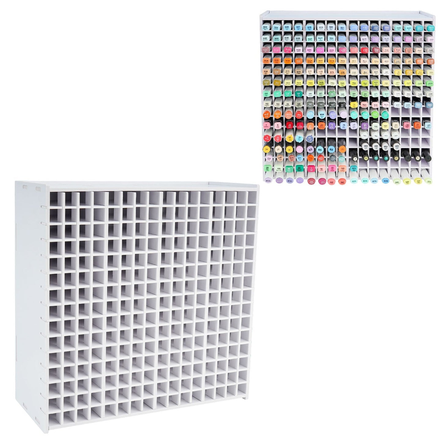 240 Slots Art Marker Storage Rack - Sanfurney