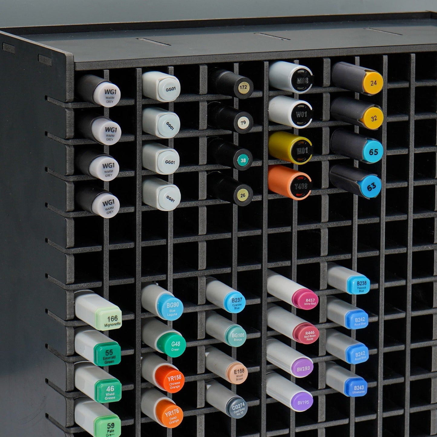 240 Slots Art Marker Storage Rack - Sanfurney