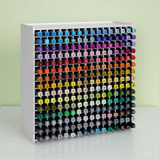 240 Slots Art Marker Storage Rack - Sanfurney