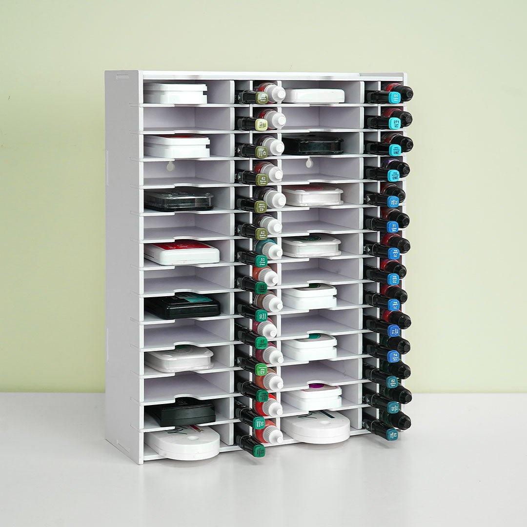 28 Grids Ink Pad Combo Storage Rack - Sanfurney