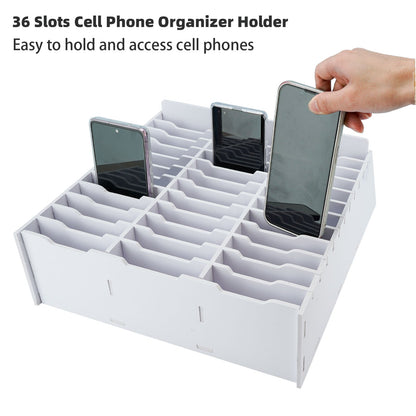 36 Slots Cell Phone Storage Box - Sanfurney