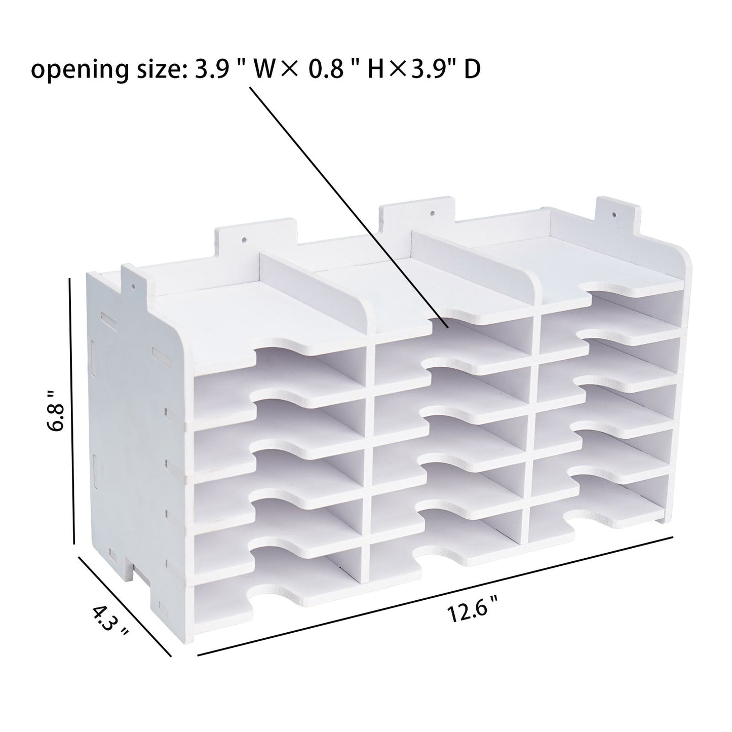 36 Slots Standard Ink Pad Rack - Sanfurney