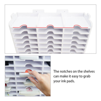 36 Slots Standard Ink Pad Rack - Sanfurney