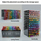 120 Grids Acrylic Art Marker Holder