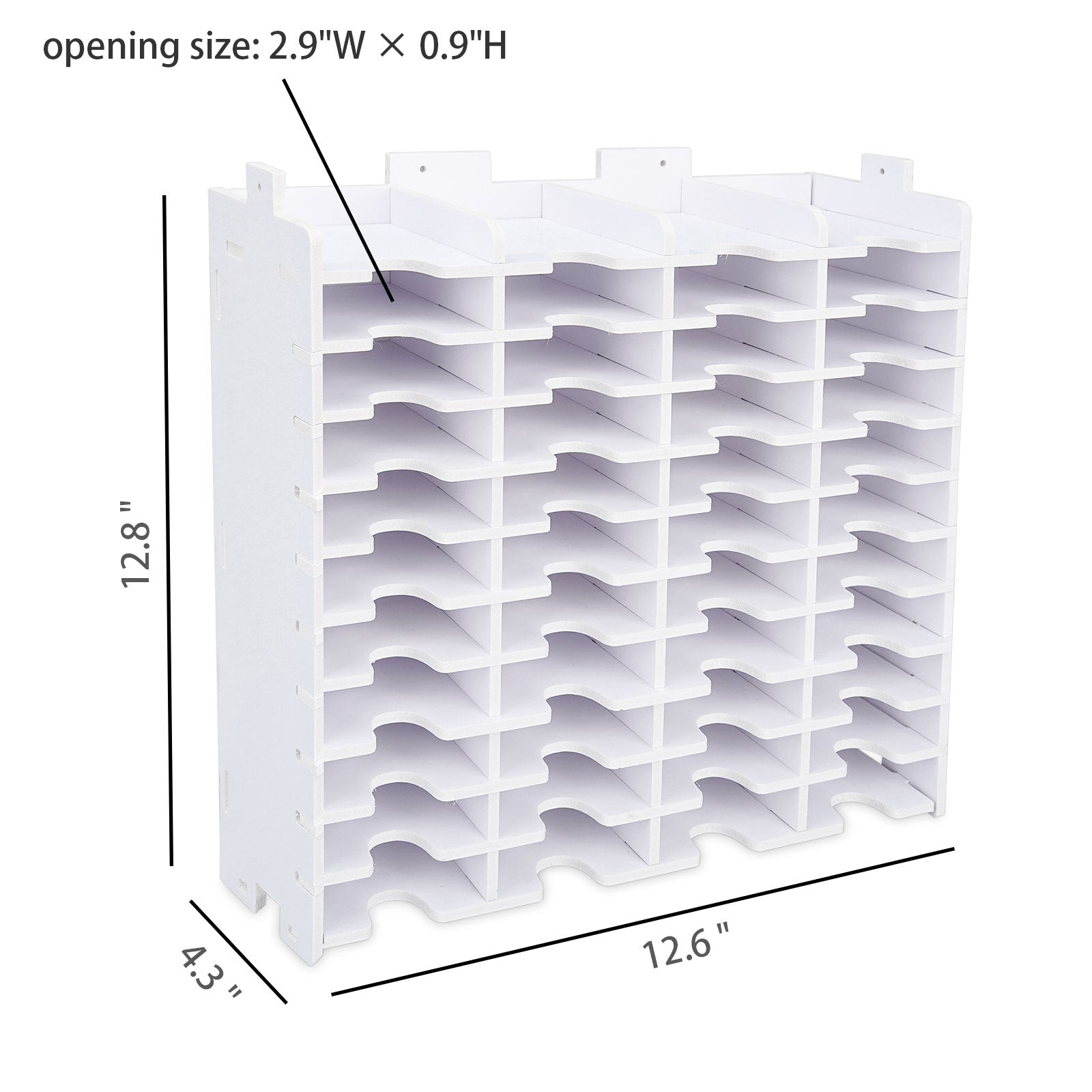 44 Slots Slim Ink Pad Rack - Sanfurney