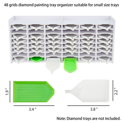 48 Grids Diamond Painting Tray Rack - Sanfurney