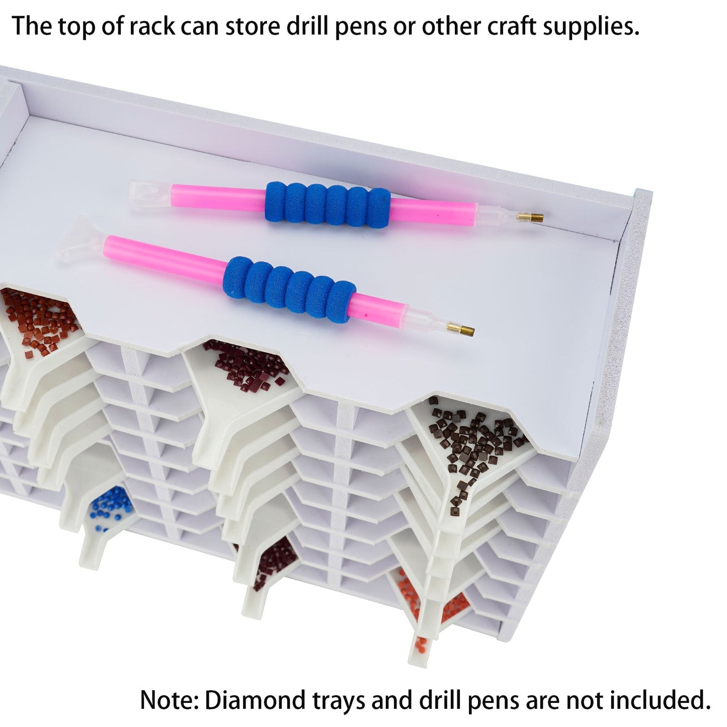 48 Grids Diamond Painting Tray Rack - Sanfurney