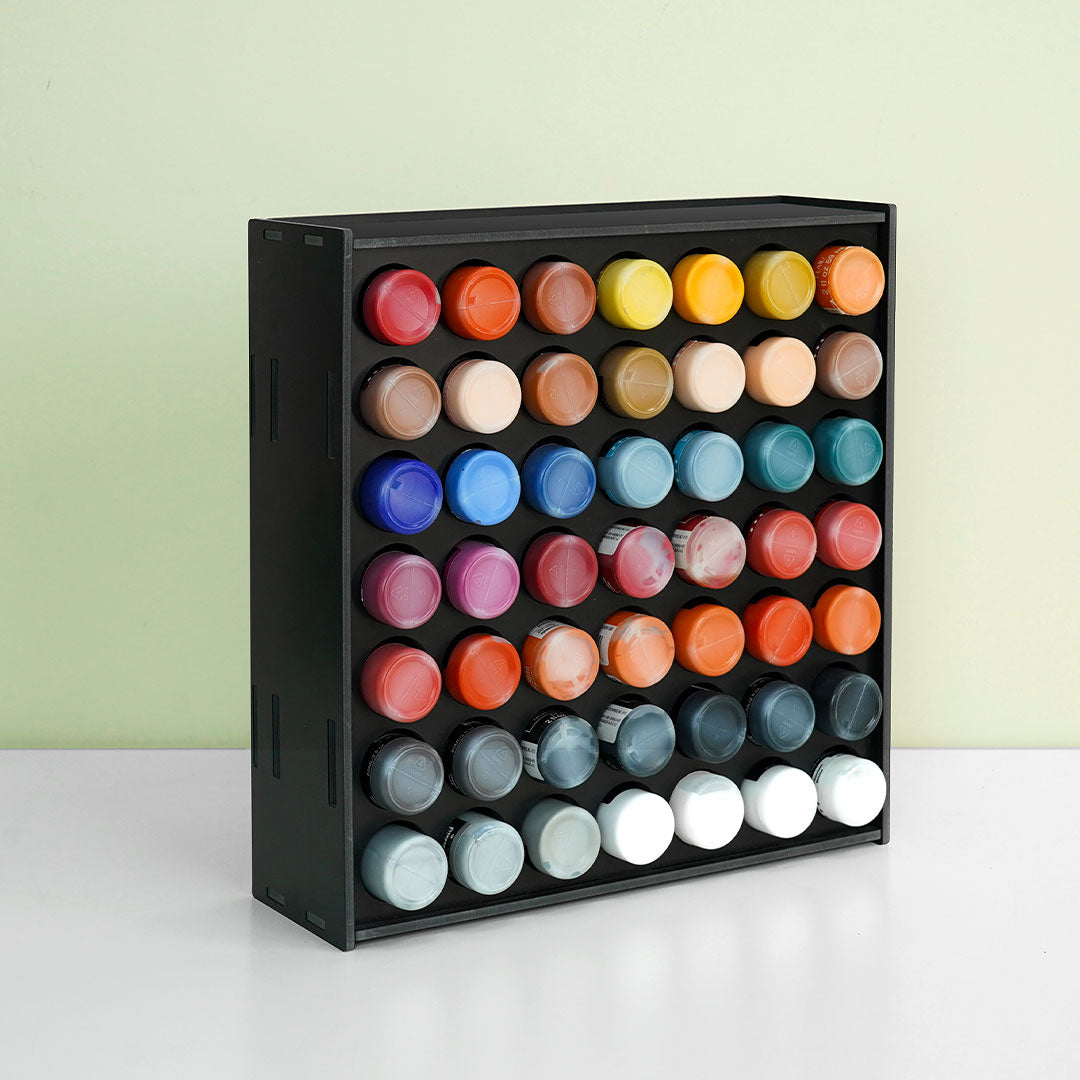 64 Grids Craft Paint Storage Organizer