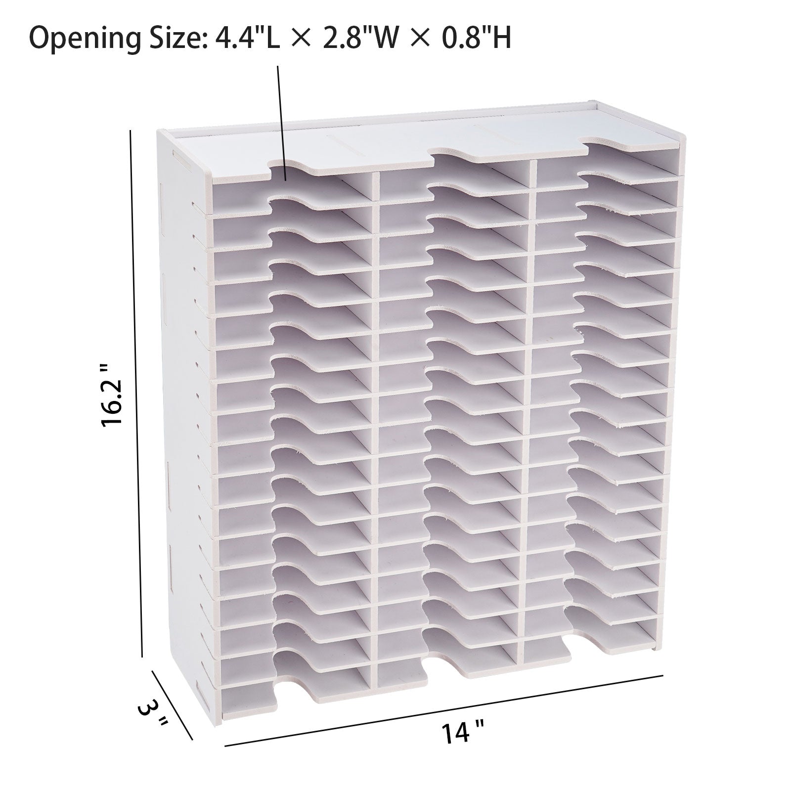 51 Slots Cassette Tape Storage Rack - Sanfurney