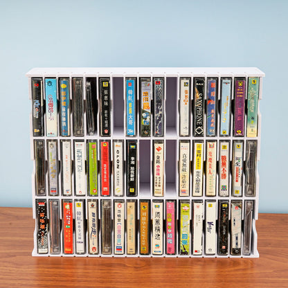 51 Slots Cassette Tape Storage Rack - Sanfurney