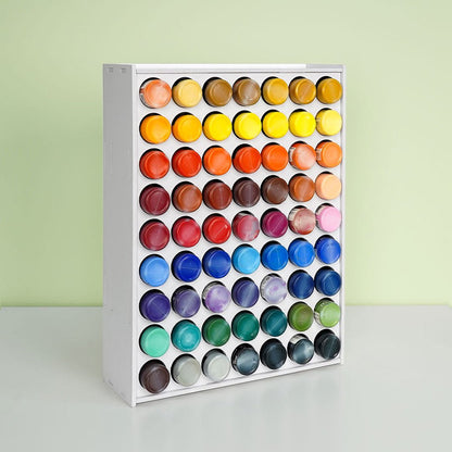 63 Holes Paint Rack for 2oz Acrylic Bottles - Sanfurney