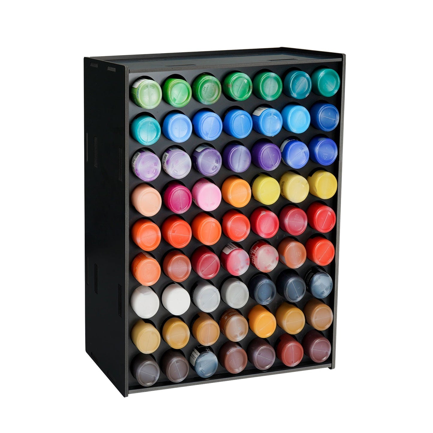 63 Holes Paint Rack for 2oz Acrylic Bottles - Sanfurney