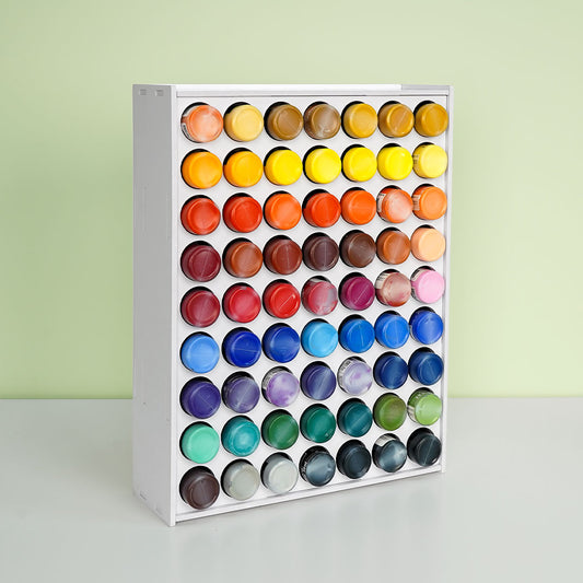 63 Holes Paint Rack for 2oz Acrylic Bottles