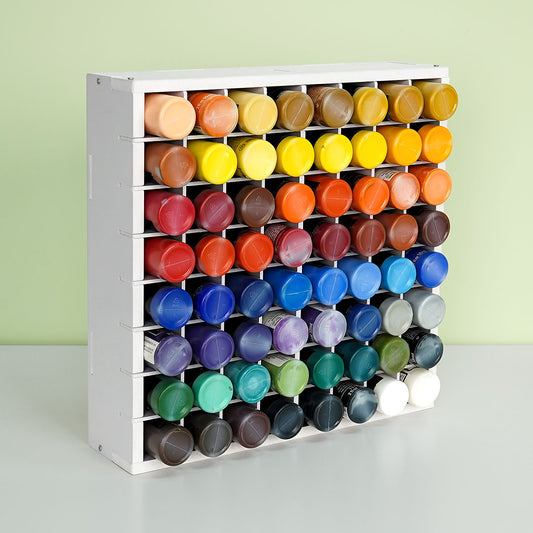 64 Grids Craft Paint Storage Organizer