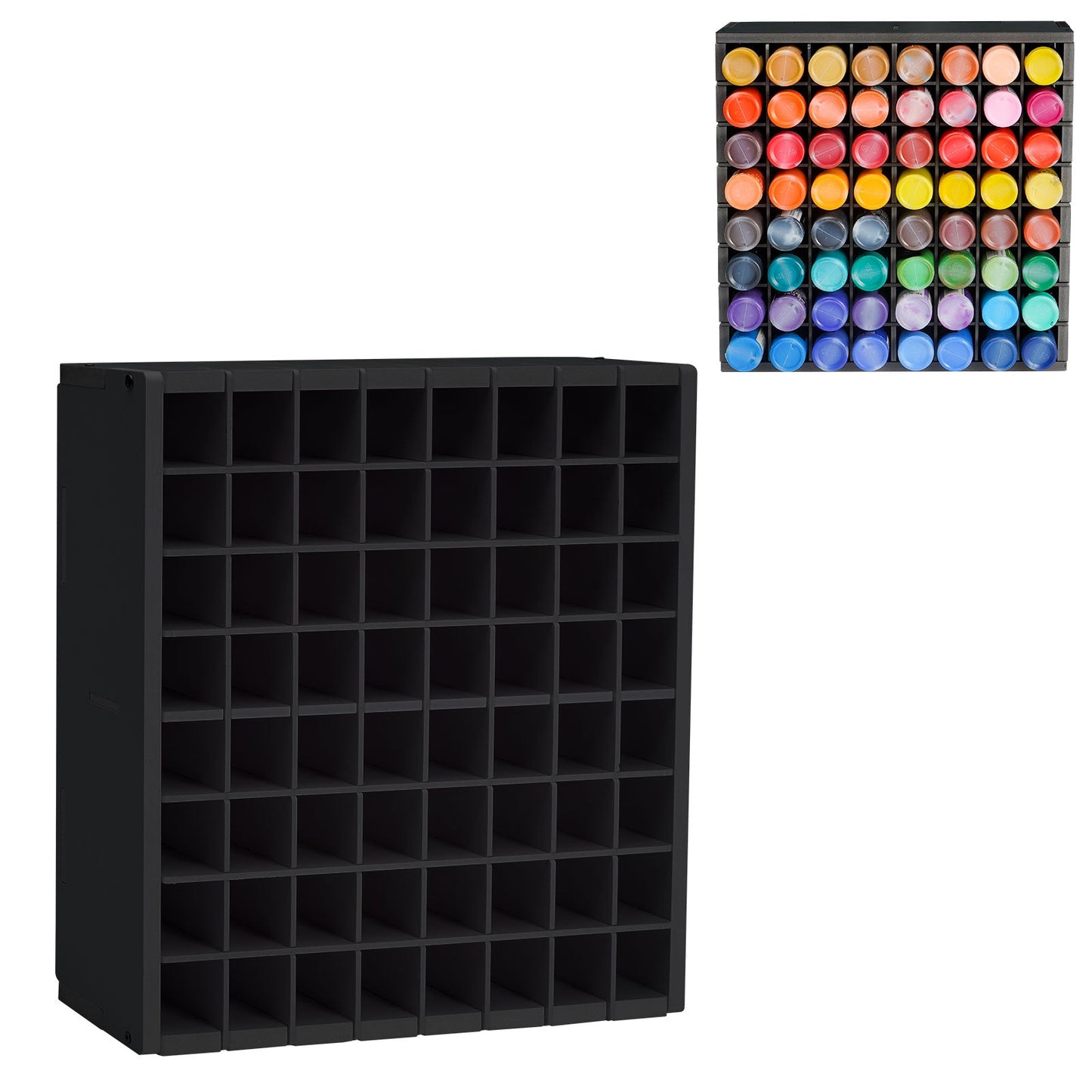 64 Grids Craft Paint Storage Organizer - Sanfurney