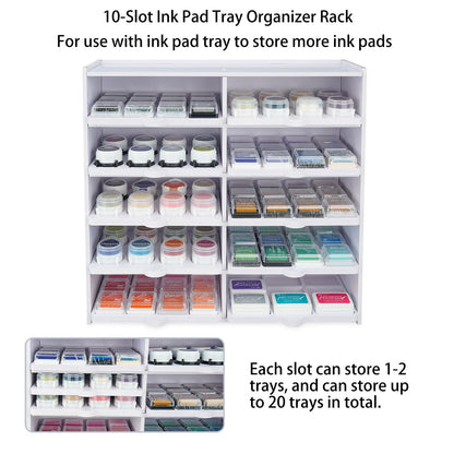 Ink Pad Cube Caddy, 5 Trays - Sanfurney