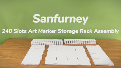 240 Slots Art Marker Storage Rack