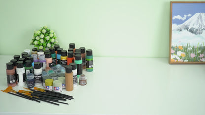 45 Holes Paint Holder for 2 oz Paint Bottle