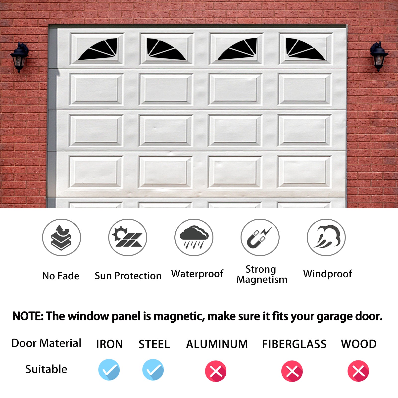 Sunburst 3 - Pane Style, 14.6"x 7.6"（37 x 19.6 cm) - Sanfurney