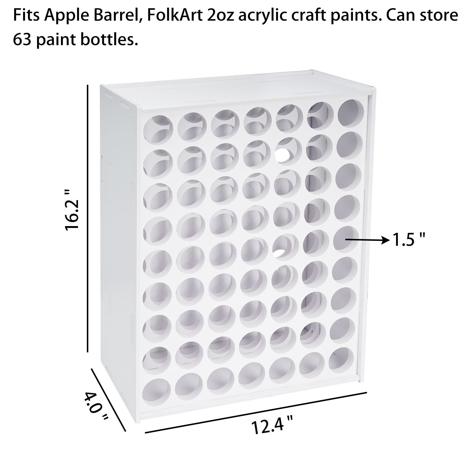 Apple Barrel Acrylic Paint Set of 4 Bottles 2 oz Each + 2 Bottles