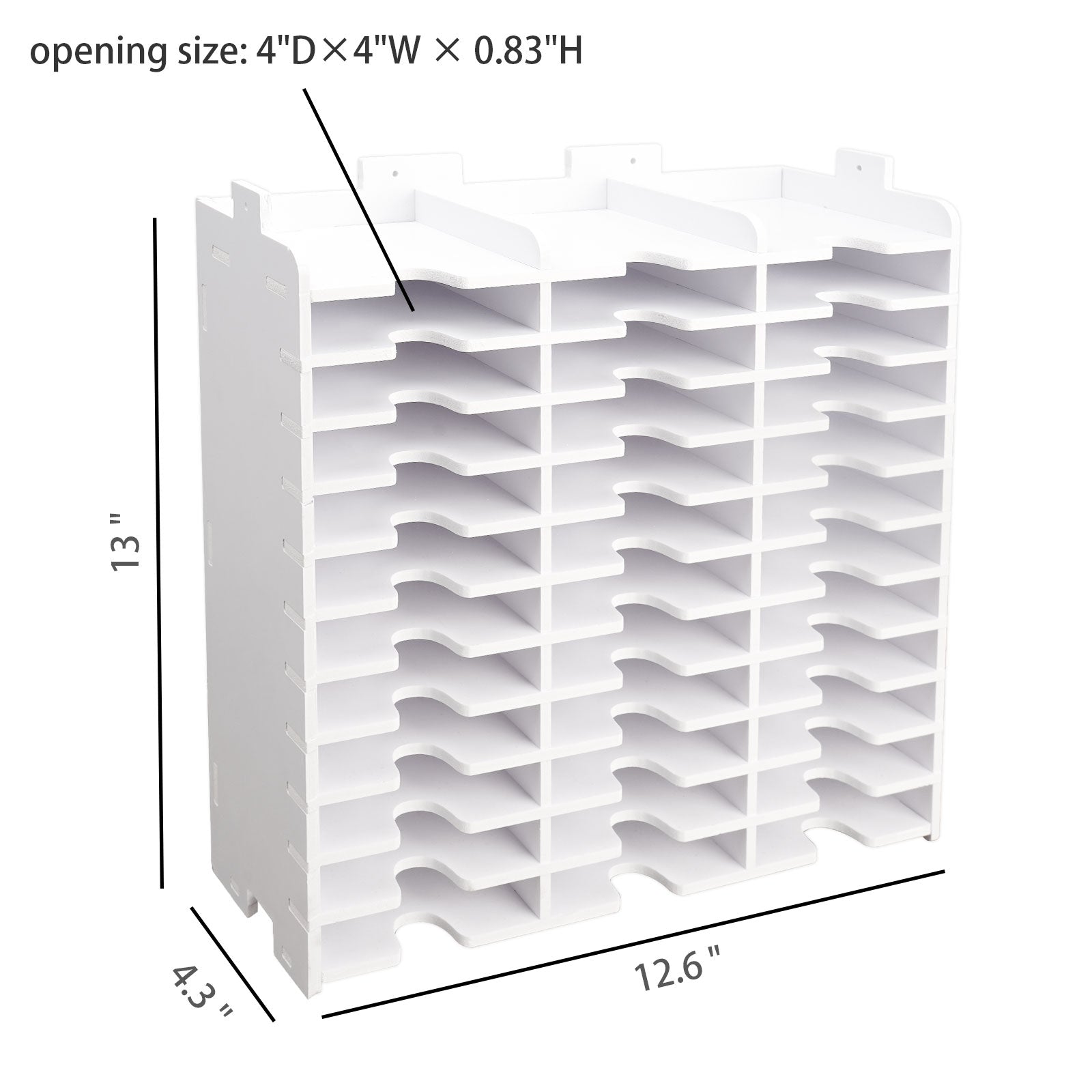 Slim Storage Shelf for Ink Pads (36-120 Slots)